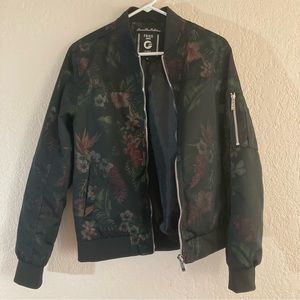 Black Floral Jacket